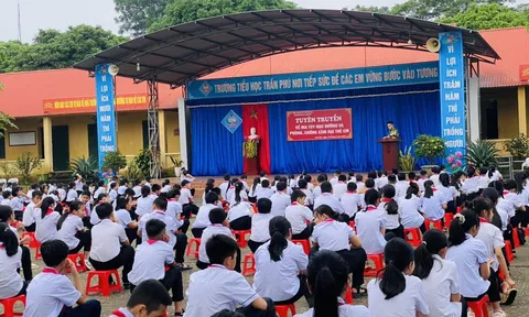 Trường Tiểu học Trần Phú: Phấn đấu thực hiện tốt nhiệm vụ năm học 2023-2024