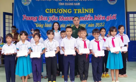 Quảng Nam: Tổ chức “Trung thu yêu thương miền biên giới” cho học sinh miền núi
