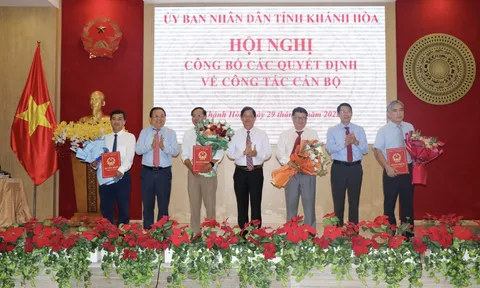 Bổ nhiệm loạt nhân sự mới tại Khánh Hoà, Đồng Nai