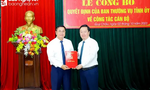 Bổ nhiệm lãnh đạo mới tại Nghệ An, Đắk Nông