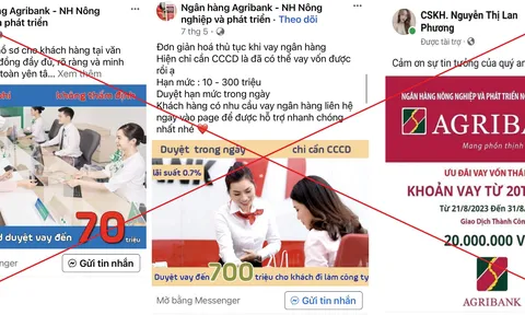 Trăm tên miền giả mạo ngân hàng, tổ chức tài chính để lừa đảo