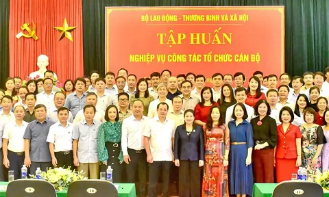 Bộ Lao động – Thương binh và Xã hội tổ chức tập huấn nghiệp vụ công tác tổ chức cán bộ năm 2023