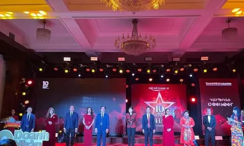Vinh danh 10 doanh nhân truyền cảm hứng năm 2023