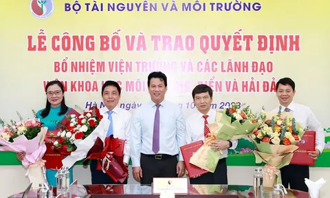 Bộ Tài nguyên và Môi trường, Bộ Tư pháp kiện toàn nhân sự mới