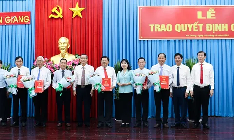 An Giang, Điện Biên bổ nhiệm loạt lãnh đạo mới