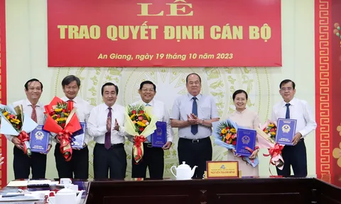 Điều động, bổ nhiệm nhân sự tại An Giang và Hải Dương