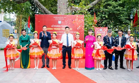 Khánh thành Công trình tôn vinh kỳ tích ngoại giao thời đại Hồ Chí Minh