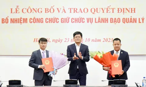 Văn phòng Quốc hội, Thanh tra Chính phủ bổ nhiệm nhân sự mới
