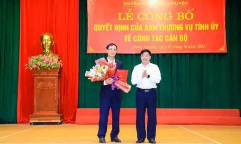 Bổ nhiệm nhân sự lãnh đạo mới tại Nghệ An, Lâm Đồng