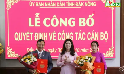 Bắc Kạn, Đắk Nông kiện toàn nhân sự mới
