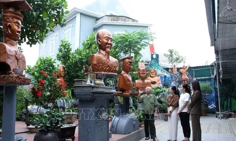 Vườn tượng đặc sắc về các vĩ nhân và anh hùng dân tộc