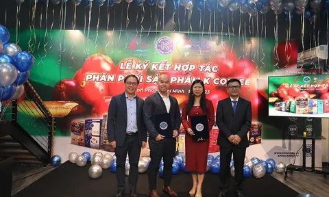 Phúc Sinh Consumer và Công ty LNS International Corporation ký kết hợp tác phân phối sản phẩm K Coffee tại Mỹ, châu Âu