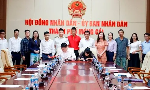 Hợp tác quảng bá hình ảnh du lịch Móng Cái, sân bay Vân Đồn