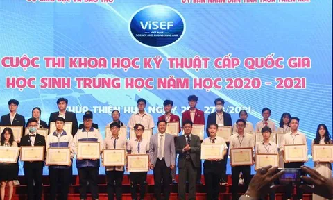 Đề xuất Quy chế Hội thi nghiên cứu khoa học, kỹ thuật cấp quốc gia học sinh trung học