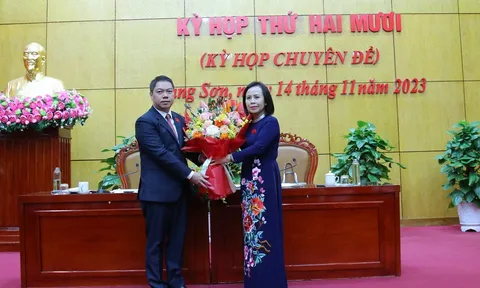 Ông Đoàn Thanh Sơn được bầu làm Phó Chủ tịch UBND tỉnh Lạng Sơn