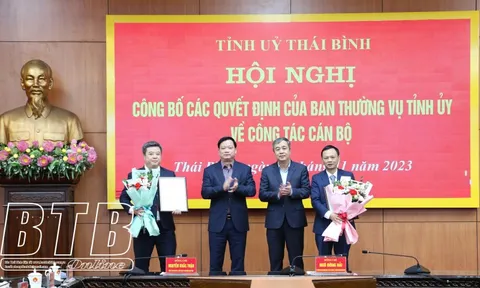 Thái Bình, Đồng Tháp kiện toàn loạt nhân sự mới