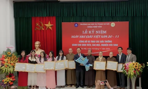 Trao giải thưởng học thuật chuyên ngành Hán Nôm - Giải thưởng Nguyễn Ngọc San 2023