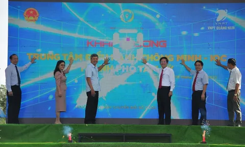 Xây dựng đô thị thông minh hơn, an toàn hơn bằng các giải pháp số ở Tam Kỳ