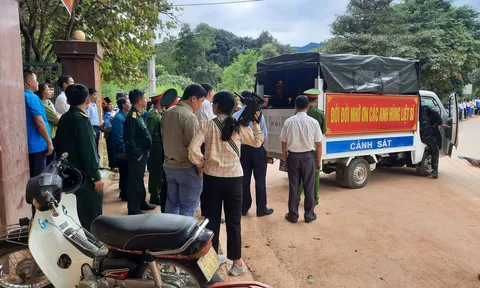 Điện Biên: Cất bốc, quy tập 3 hài cốt liệt sỹ trong kháng chiến chống Pháp tại Điện Biên Đông