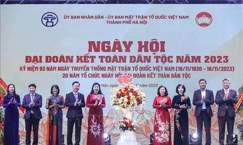Hà Nội lần đầu tiên tổ chức Ngày hội Đại đoàn kết toàn dân tộc quy mô cấp thành phố