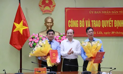 Điều động, bổ nhiệm loạt cán bộ tại An Giang và Đắk Lắk