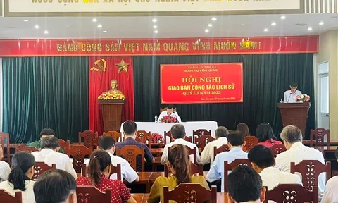 Đổi mới trong biên soạn, phát huy hiệu quả “Tài liệu giảng dạy Lịch sử Đảng bộ địa phương”