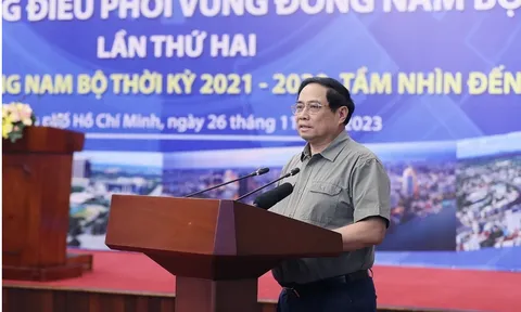 Thủ tướng Phạm Minh Chính: Phát triển toàn diện, bền vững Vùng Đông Nam Bộ