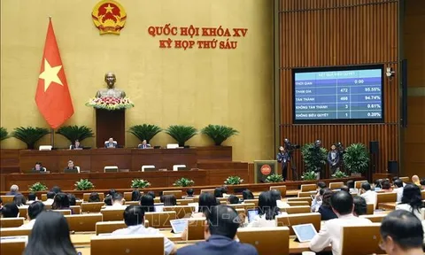 Quốc hội thông qua Luật Tài nguyên nước (sửa đổi)