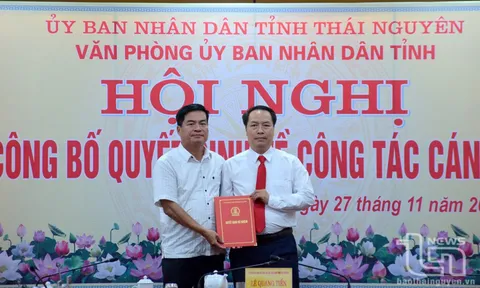 Điều động, bổ nhiệm nhân sự tại Bà Rịa - Vũng Tàu và Thái Nguyên