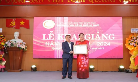 Trường Cao đẳng Quảng Nam khai giảng năm học mới 2023 - 2024