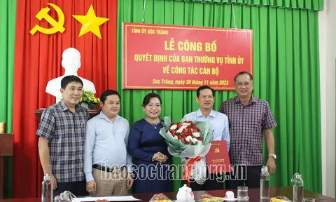 Quyết định bổ nhiệm nhân sự tại Sóc Trăng, Đồng Nai