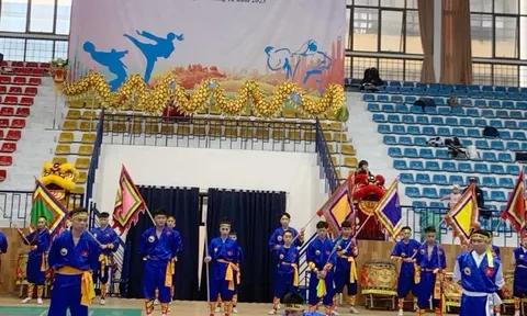 Gần 500 võ sĩ tham gia giải võ Thiên Môn Đạo TP Hà Nội lần 3 năm 2023