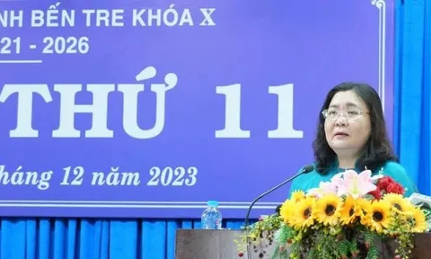Bà Hồ Thị Hoàng Yến làm Quyền Bí thư Tỉnh ủy Bến Tre