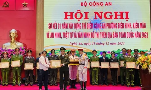 Nhiều kết quả tích cực trong xây dựng Công an phường điển hình, kiểu mẫu