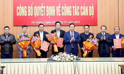 Bà Rịa - Vũng Tàu, Hà Giang kiện toàn nhân sự mới