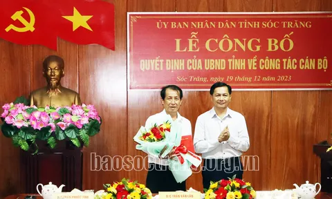 Bổ nhiệm nhân sự mới tại Sóc Trăng, Điện Biên