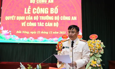 Đại tá Nguyễn Thanh Liêm làm Giám đốc Công an tỉnh Đắk Nông