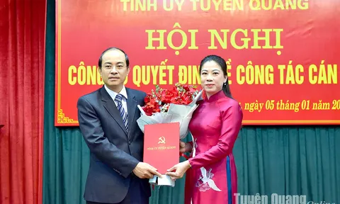 Bổ nhiệm nhân sự mới tại Tuyên Quang, Thái Nguyên
