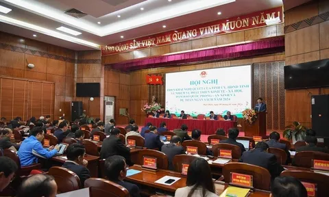 Điện Biên: Hội nghị triển khai kế hoạch nhiệm vụ phát triển kinh tế - xã hội, quốc phòng - an ninh năm 2024