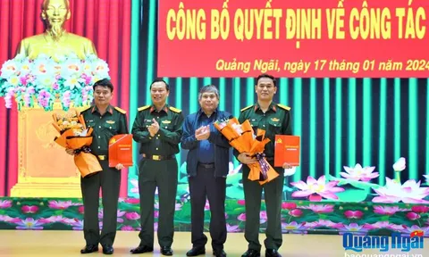 Bổ nhiệm nhân sự mới tại Quảng Ngãi, Đồng Nai