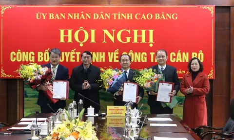 Bổ nhiệm nhân sự mới tại Nam Định, Cao Bằng