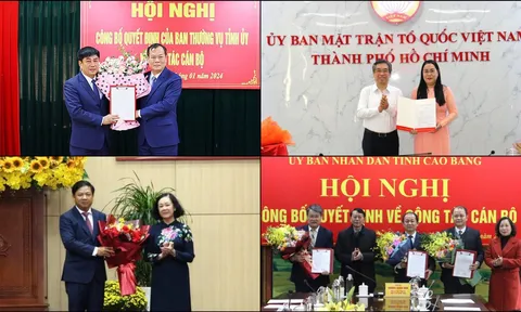 Nhân sự tỉnh thành tuần qua: Phân công chức vụ Bí thư Tỉnh ủy, bầu Phó Chủ tịch UBND tỉnh