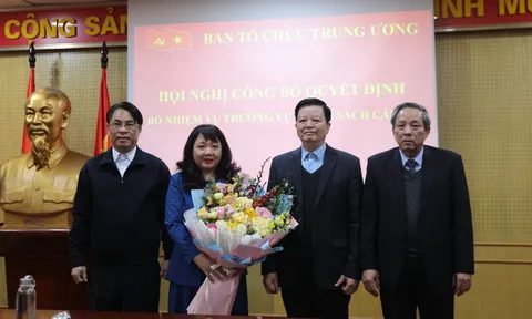 Bổ nhiệm nhân sự mới tại Ban Tổ chức Trung ương, Ban Nội chính Trung ương