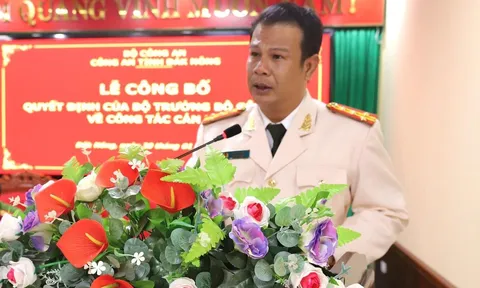 Đại tá Nay Gia Phú tiếp tục giữ chức Phó Giám đốc Công an tỉnh Đắk Nông