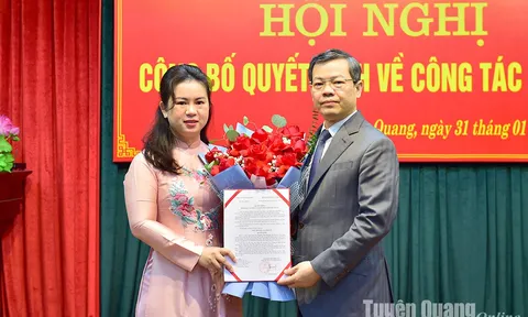 Điều động, bổ nhiệm cán bộ tại Tuyên Quang và Hà Nam