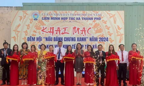 Ấm lòng những chiếc bánh chưng của Liên minh Hợp tác xã Đà Nẵng