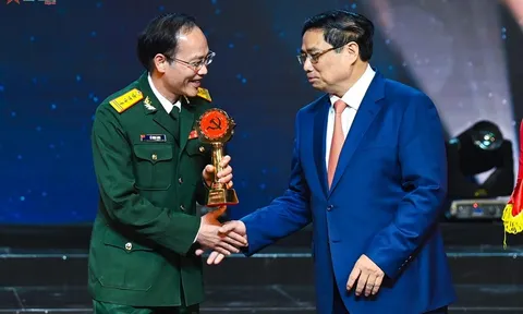 Báo Quân đội nhân dân đoạt 1 giải A, 1 giải B Giải Báo chí toàn quốc về xây dựng Đảng (Giải Búa liềm vàng) lần thứ VIII - năm 2023