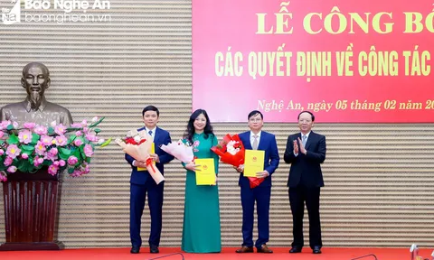 Bổ nhiệm nhân sự mới tại Nghệ An, Bình Phước