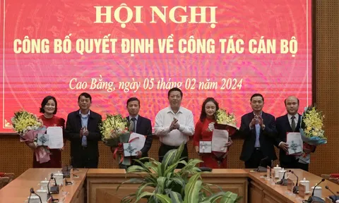 Cao Bằng, Quảng Bình kiện toàn nhân sự mới