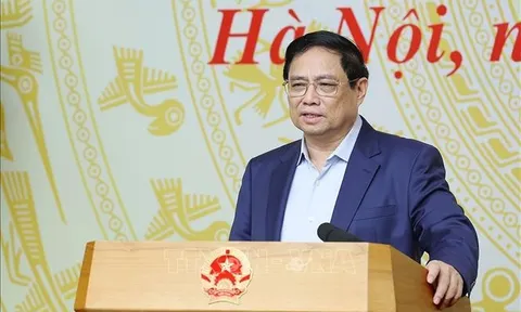 Thủ tướng Phạm Minh Chính chủ trì Hội nghị thúc đẩy đầu tư phát triển 19 Tập đoàn, Tổng công ty Nhà nước